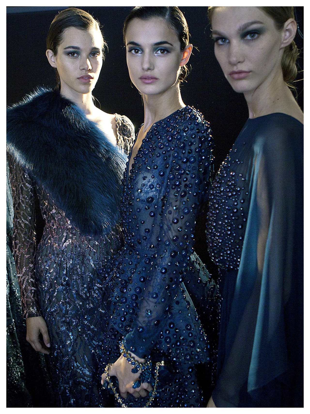 eliesaab:  Backstage, the message was clear that the show was about to take place