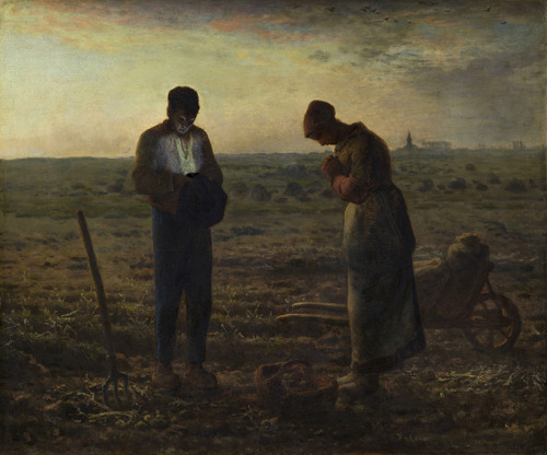 Based on : The Angelus by Jean-François Millet (1857-59).
ART X SMART Project by Kim Dong-kyu, 2013.