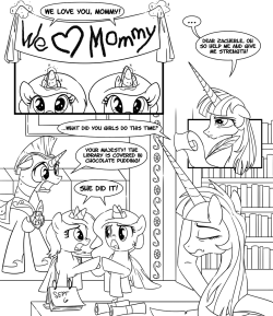 mylittlefilly:  Showing Our Love by ~SketchyJackie