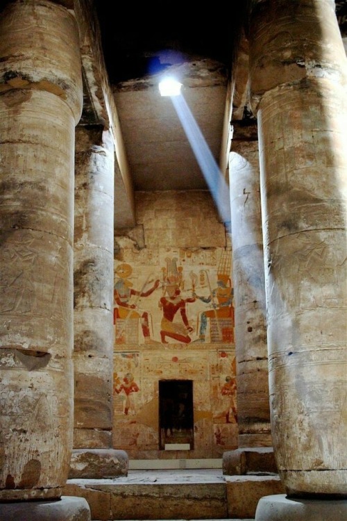 thehereticpharaoh - Temple of Seti I in Abydos.