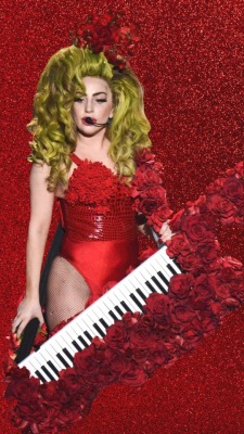 hausevongaga:  Lady Gaga live at the Roseland Ballroom. 🌹 xoxo Requested by idolize_gaga. Like if you use!