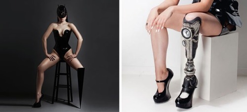 shark8-my-leg:  perksofbeingdisabled:  More from the bionic singer Viktoria Modesta and her awesome 