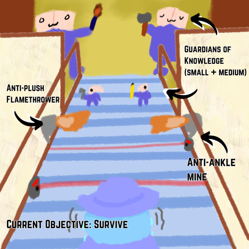 Who? Whatever! - Episode 10 - Convenient Elevator - The Stairs Just Seemed A Bit Too Much For One Plushie.