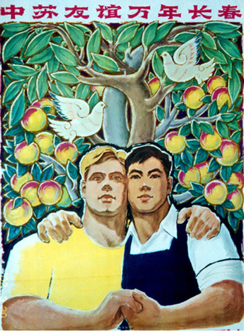 airyairyquitecontrary:  hopeasielu:  jackviolet:  So as a reaction to the recently passed anti-gay laws, Russian gay rights activists have taken various Soviet propaganda posters and adapted them into pride posters instead. Mostly they did this just by