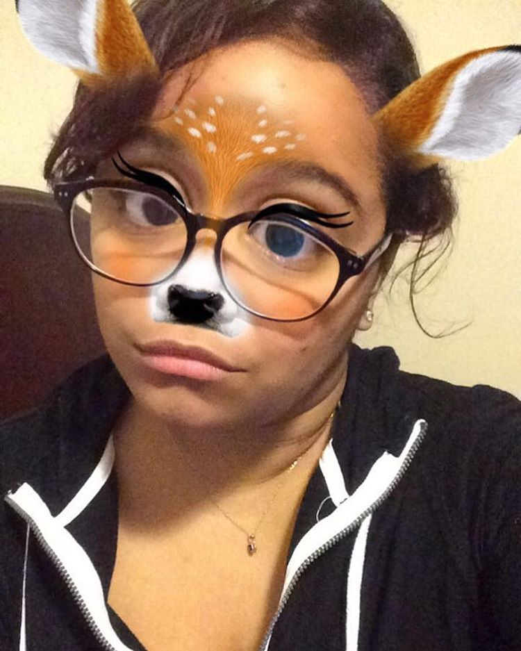 Ohhhhh deer. #snapchat #filter #selfie