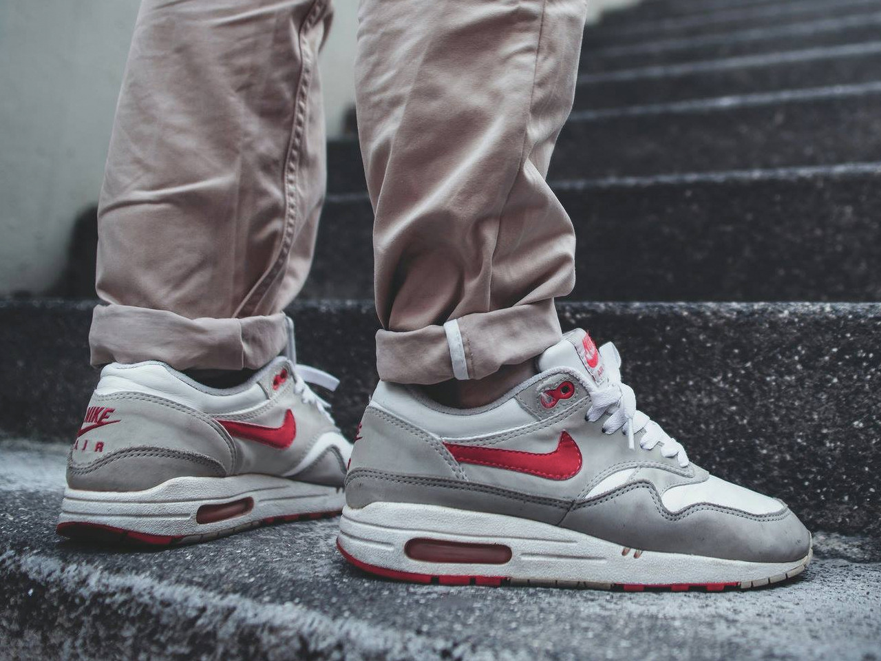 air max 1 sport red