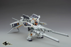 Mechaddiction:  Custom Build: 1/144 Rx-121-1+Ff-X29A Gundam Tr-1 (Hazel-Rah) Second
