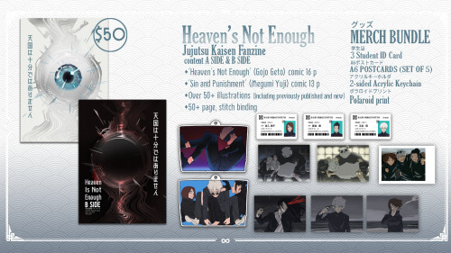 (Reblogs are greatly appreciated!)‘Heaven’s Not Enough’ A jujutsu kaisen doujin an