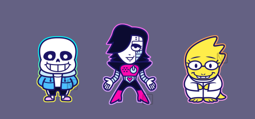 Undertale this time round. Can be found as stickers on RB DisfiguredStick.redbubble.com 