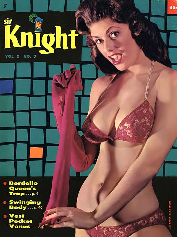 Beverly Hills (aka. Beverly Powers) appears on the cover of the March 1960 edition