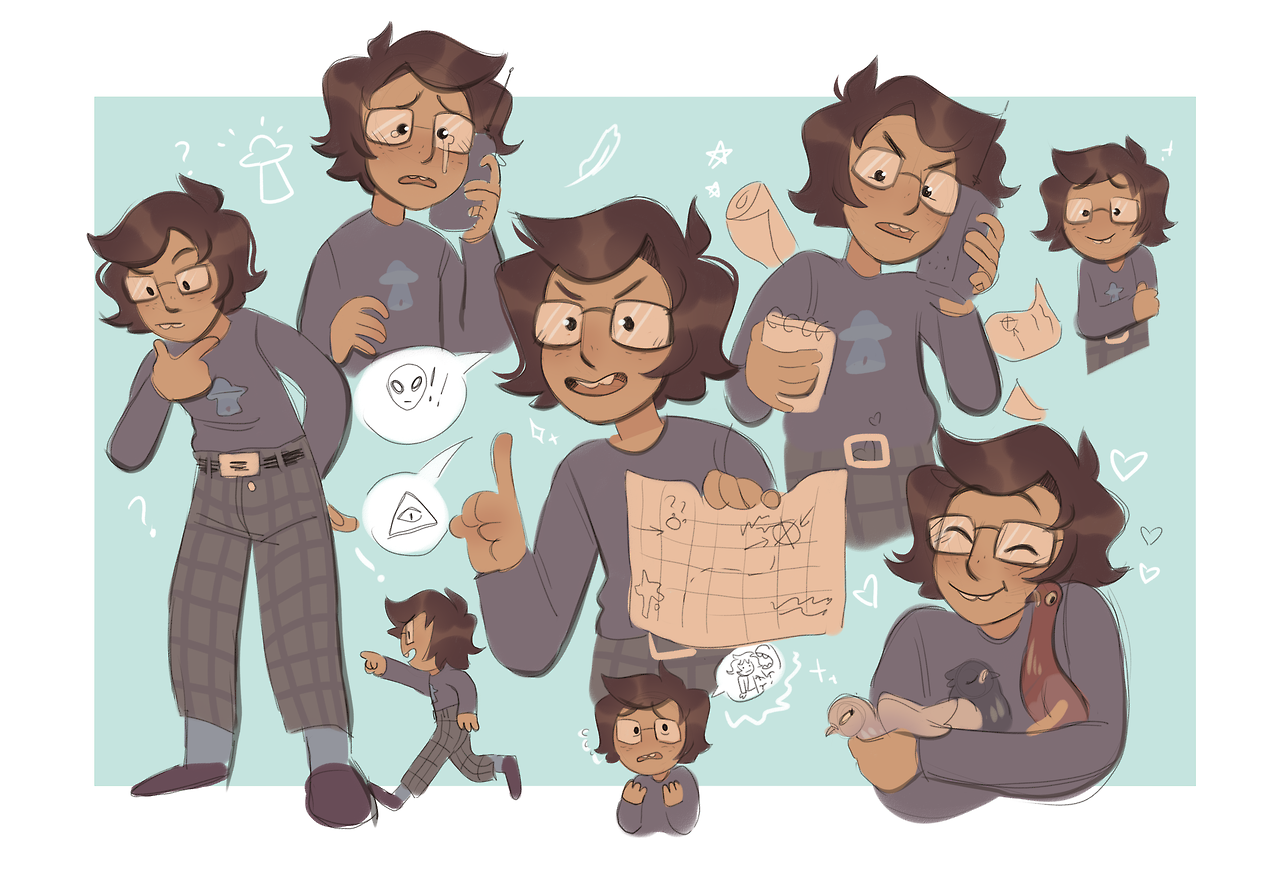 ananxiousraccoon:hiveswap sketchdump feat. the harleyclaire kiddos in my style….