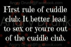 seriouslyhornyhousewife:  pearlz-n-lace:  Cuddles are good medicine   The cuddle club is serious business.  That is the one rule!!