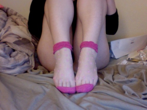 amberfeets: See through socks from the top and bottom!