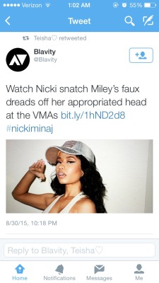 thesweetishthuggishbone:  locdup22:  crackahater:  kingshootah:  fawnfloraa:  I know some media sites are making Nicki look like the bad guy, but here’s the good one for ya😊  also I’d like to point out they used a non-sexualized picture of her.