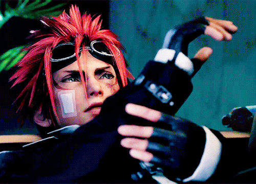 lockescoles:GIF REQUEST MEME: final fantasy vii + most attractive character (6): RENO OF THE TURKS