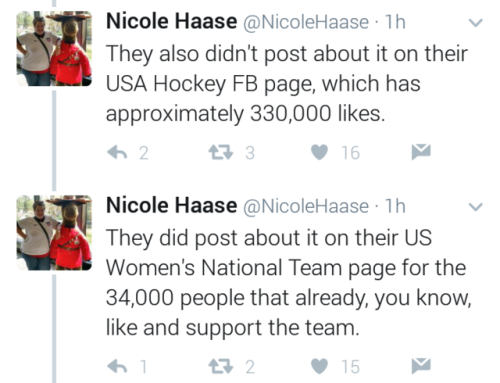 tristarscoop:yolowoho:The U.S. Women’s Hockey Team is boycotting the World Championships bc of