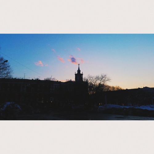 #vscocam #komsomolsk #sky #evening #vscokms #kms #vscogram #Russia # ( .--)