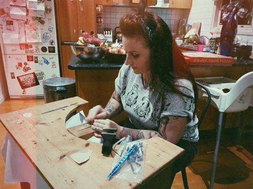 Tonight My Lovely Friend Alana Invited Me Over For Pizza And Drinks And To Teach Me How To Make A Wax