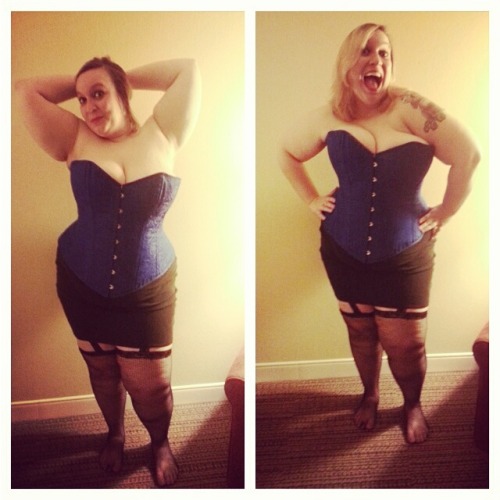thewelldocumentedslut:  It was my birthday yesterday and I scored this gorgeous corset on Friday so it’s now my birthday corset!! 😆