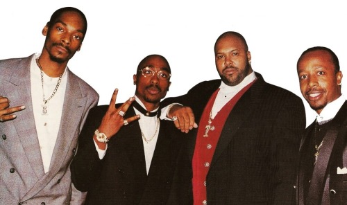 Snoop Dogg, 2Pac,Suge Knight and MC Hammer