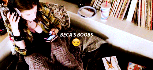 Because, um, Becca’s boobs.