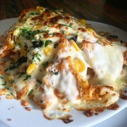 yummyfoooooood:  Baked Cheesy Nachos 