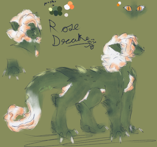Flower Mimic Dragons/drakes