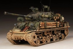 scalemodelsilike:  M4A3E8 Sherman “Easy Eight” Fury (1/35)