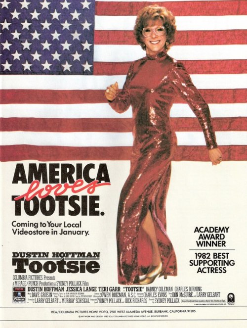 Tootsie (1982)New York actor Michael Dorsey (Dustin Hoffman) is a talented perfectionist who is so h