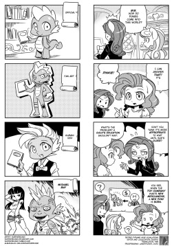 shepherd0821:  MLP 4koma 58.  xD!