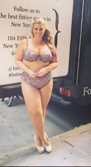 italiankong:  Wow. Plus model Krista Mays is amazing. Just gorgeous.