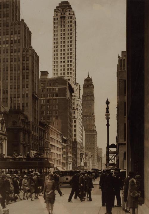 chadmsirois:  New York: The Fuller Building and Ritz Tower. Late 20s probably. 