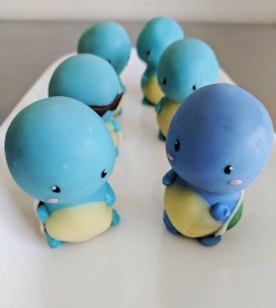 miscellaneousmaocat:  Squirtle truffles filled