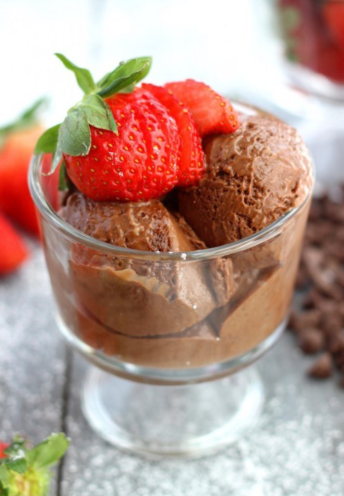 Porn Pics do-not-touch-my-food:  Chocolate Mousse Ice