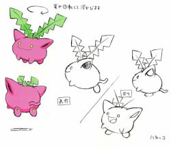 baras: ken sugimori pokemon concept art 