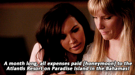 mybodywakesup:gif request meme: anonymous requested:↳ glee + favorite story arc » brittany and santa