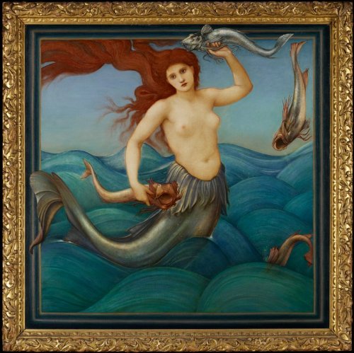 mia-paintings:A Sea-Nymph, Edward Coley Burne-Jones, 1881, Minneapolis Institute of Art: Paintingsme