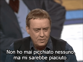 anti-biotico:  needforcolor:  [Carmelo Bene in “Uno contro tutti”, 1994]   LUI