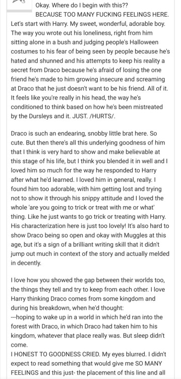 stargazing-enby:“It’s incredibly discouraging as a fandom creator to get little to no comments/reblogs on your works” and “no one should be guilt-tripped into reblogging or commenting if they don’t want to” are statements that can