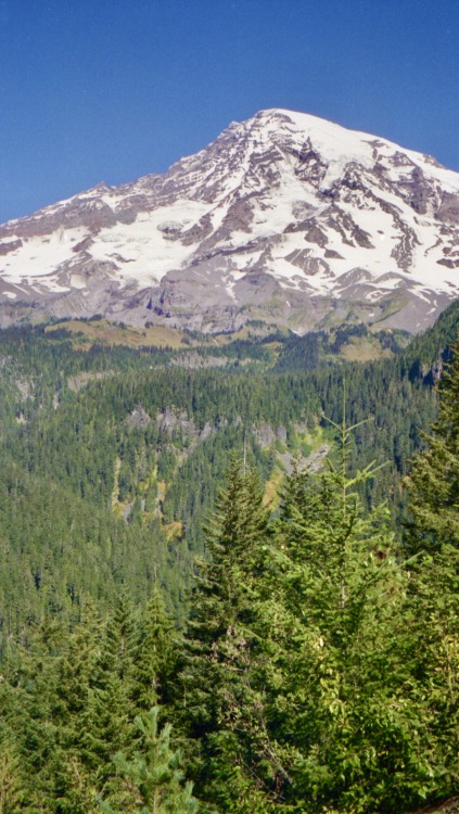 Mt. Rainier in Autumn, Washington, 1996.