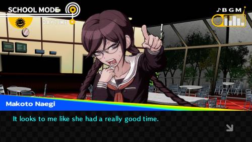 trubbishrubbish: Makoto knows how to show Toko and Syo a really good time. Naegi, you dweeb