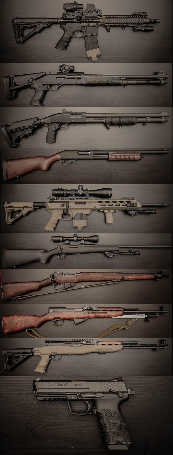 roadxzombie:  556-operateit:    I like the look of the wood handguard on the tapco’d