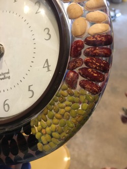 noodlesinthesun:shiftythrifting:BEAN CLOCK BEAN CLOCK BEAN CLOCK Oh my god my mom