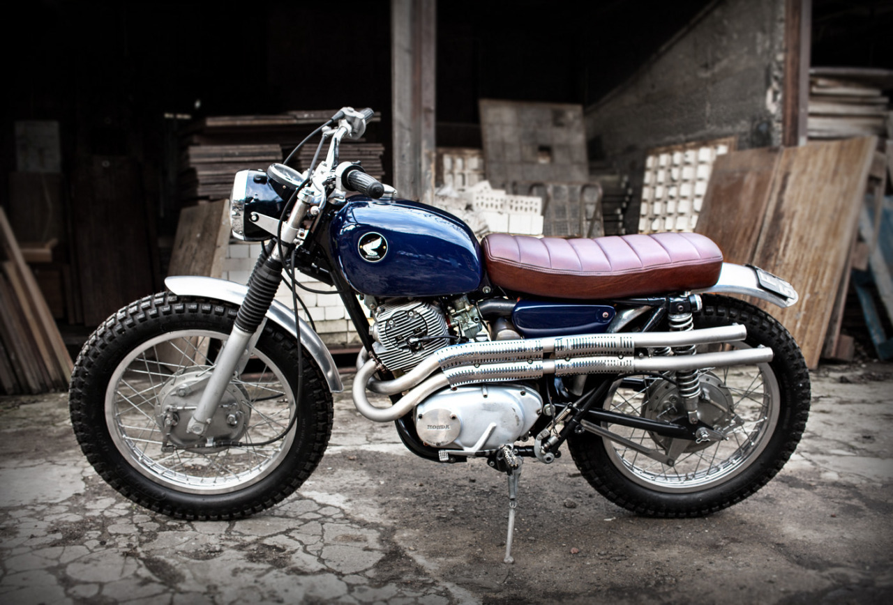 motoblogcl:  Ross’s CL350