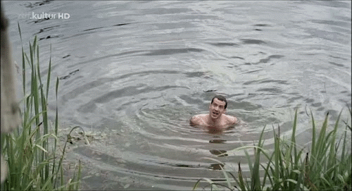 famousnudenaked:  Barnaby Metschurat ~ Frontal ~ Lenz (2009) pt. 3 