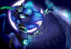 that-luna-blog:  For New Lunar Republic! by Alice4444DM Don’t forget about Celestia!  Ooo~