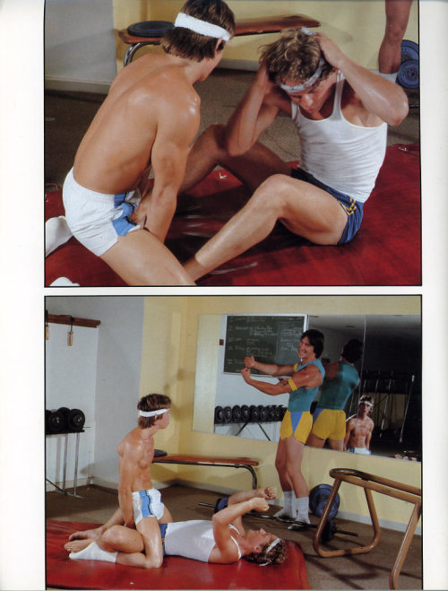 From MAGNUM GRIFFIN COLLECTION vol 5 (1980&rsquo;s) Photo series called &ldquo;Training For 