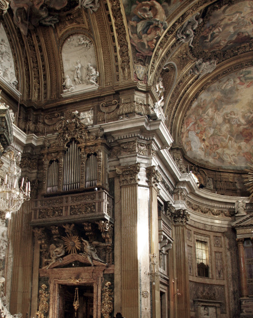speciesbarocus: Church of the Gesù, Rome. &gt; By corona239.