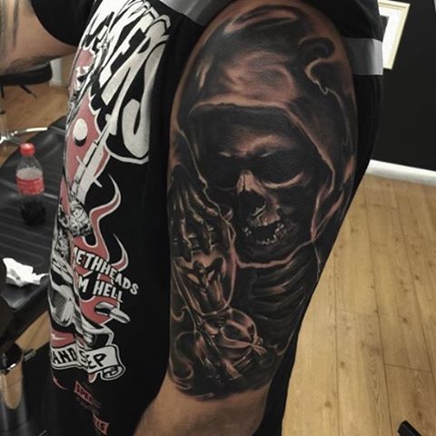 Dont fear the reapers tattoo  Reaper tattoo Dont fear the reaper  Tattoos