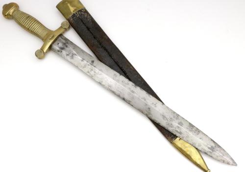 French artilleryman’s short sword, 19th century.from Sofe Design Auctions